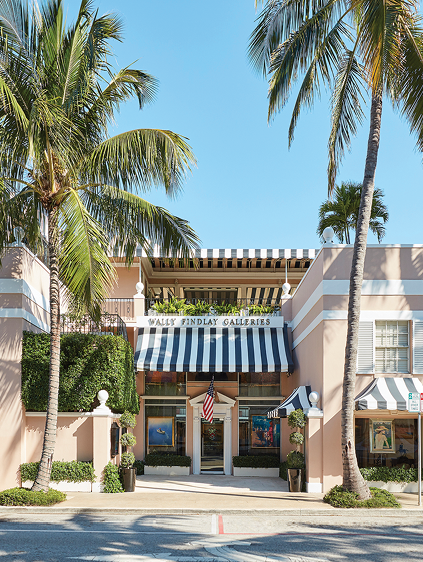FINDLAY Galleries flagship premises in Palm Beach, Florida